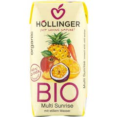 Höllinger Multi Sunrise Multifruit Juice Bio 3X200ml