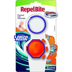 Pulseira Repelente com Lança de Água de Citronela 1Ud