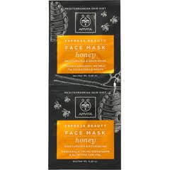 Apivita Express Beauty hidratante-nutritivo máscara de mel 2udsx8ml