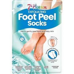 7Th Heaven Meias Esfoliantes Pés 1 Par