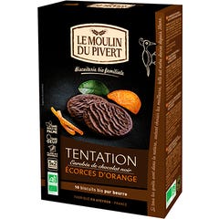 Le Moulin du Pivert Galletas Tentación Naranja Bio 130g