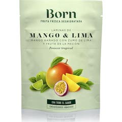 Born Mango y Lima Laminas Deshidratadas 40g