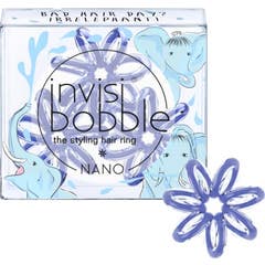 Invisibobble Elástico de Cabelo Nano Circus Azul 3 Unidades