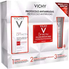 Vichy Pack Liftactiv Retinol 30ml + Collagen Cr 50ml + Soleil 15ml 1unidade