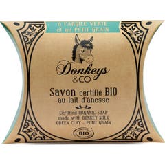 The Donkey Company Jabón de Leche de Burra con Arcilla Verde 1ud