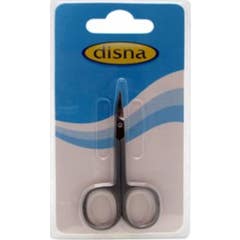 Disna Solingen tesoura de couro curvo 9