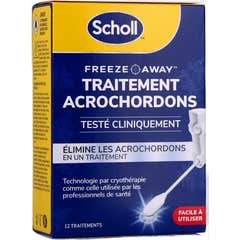 Scholl Freeze Away Tratamento para Acrocórdones 12 unid.