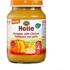 Holle Puré Biológico de Abóbora com Frango 190 g