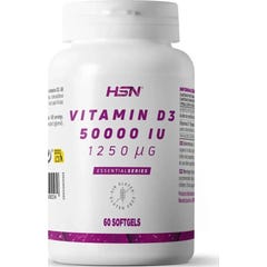 HSN Vitamina D3 50000UI 60 perlas