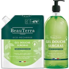 Beauterra Pack Verbena Limão Gel + Refill Set 2x1 L