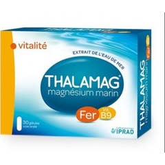 Thalamag Vitalit Magnésio Marin Iron+Vit B9 60 Glules