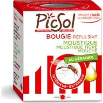 PicSol Vela Repelente Geraniol 110g