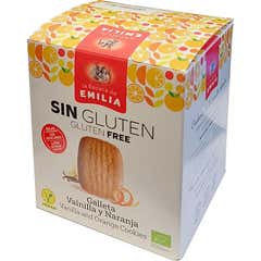La Receta de Emilia Galletas de Vainilla e Naranja Bio 125g