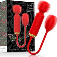 Mia Toscana Double Pleasure Wand + Ovo Vibrador 1 Unidade