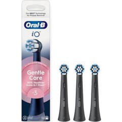 Oral-B Io Gentle Care Escova Preto 3 Unidades