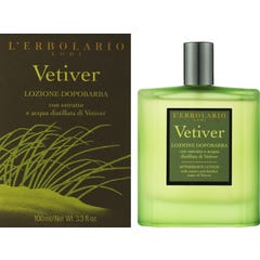 L'Erbolario Vetiver Loção Pós-Barba 100 ml