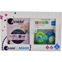 Arnidol gel stick 15g + chupetas MAM Original tetina de seda 2uds