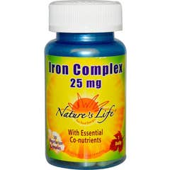 Nature's Life Iron Complex 25mg 50comp