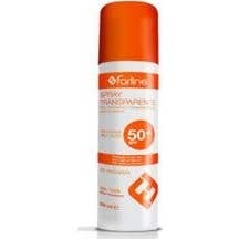 Farline Transparent Solar Spray SPF50 + 200ml