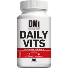 DMI Nutrition Daily Vits Vitamins & Minerals 90 Pérolas