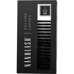 Nanolash Volume Lashes Set Pestanas Postiças 0.12 C Mix 6-13mm