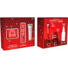 Vichy Pack Liftactiv Collagen Specialist 16 Crema 50ml + Contorno Ojos 15ml + Solar UV Age Daily
