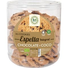 Solnatural Cookies Espelta con Coco y Choco Bio 1360g