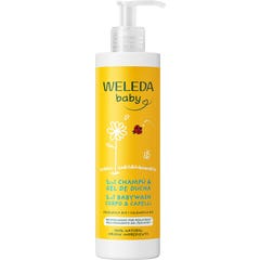 Weleda Baby 2 em 1 Champô e Gel de Banho Calêndula 400 ml