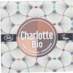 Charlotte Bio Paleta de Sombras Nude Castanho 4x1.4g