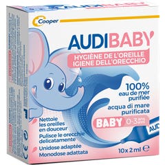 Audi Baby Ear Hygine 10 de dose única