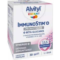 Alvityl ImmunoStim+ Probiotiques 30 sticks