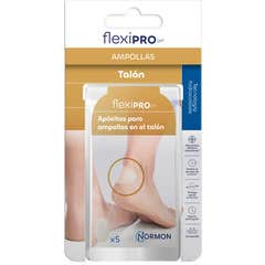 Normon Flexipro Curativos Bolhas Calcanhar 5 unid.