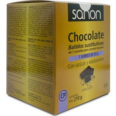 Suco de chocolate substituto Sanon 7 envelopes 30g