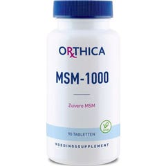 Orthica MSM-1000 Vegan 90 Tabletas