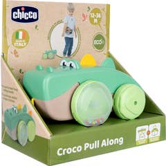 Chicco Eco+ Brinquedo Croco Puxa e Anda 12-36M 1 Unidade