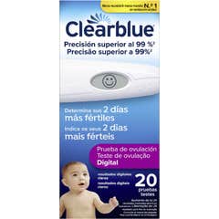 Clearblue Test de Ovulación Digital 20 Unidades