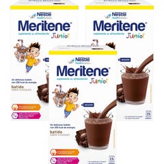 Meritene Junior Batido Chocolate 3x15 Sachês