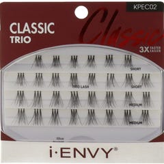 i-Envy Classic Trio Pack Medium Pestanas com Cola 30 un.