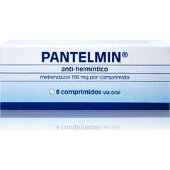 Pantelmin Mebendazol 100mg 6comp