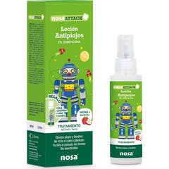 Nosa Attack Antipiojos 5% Dimeticona 100ml