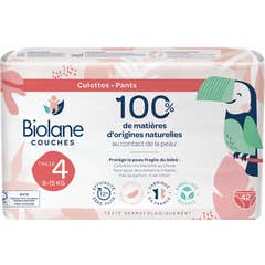 Biolane Pañales Eco Talla 4 8-15kg 42uds