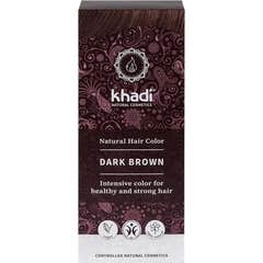 Khadi Dark Chestnut Dye 100% Vegetais 100g