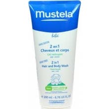Gel de Limpeza Corporal e Capilar Mustela 2 em 1 200ml