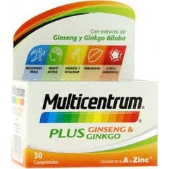 Multicentrum Plusginseng Yginkgo 30 Comprimidos