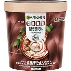 Garnier Good Coloração Permanente Nro 5.5 Castanho Cereja 217ml