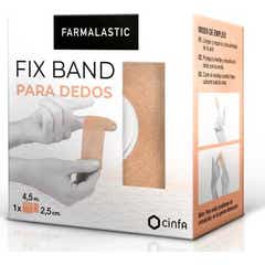 Farmalastic Fix Band Dedos Bege 4.5Mx2.5cm 1 Unidade
