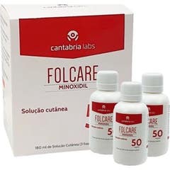 Cantabria Labs Folcare 50mg/ml Solução Cutânea 3x60ml