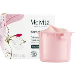Melvita Bio Source Rose Creme Hidra Repulpante Refil 50ml Melvita Bio Source Rose Creme Hidra Repulpante Refil 50ml
