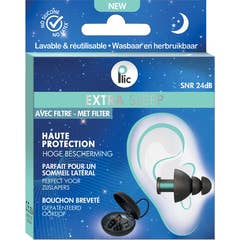 Plic Tampões Auriculares com Filtro Extra Sleep 2 Unidades