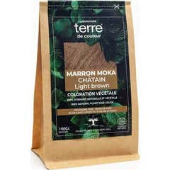 Terre de Couleur Coloração 100% Vegetal Mocha Marrom 100g